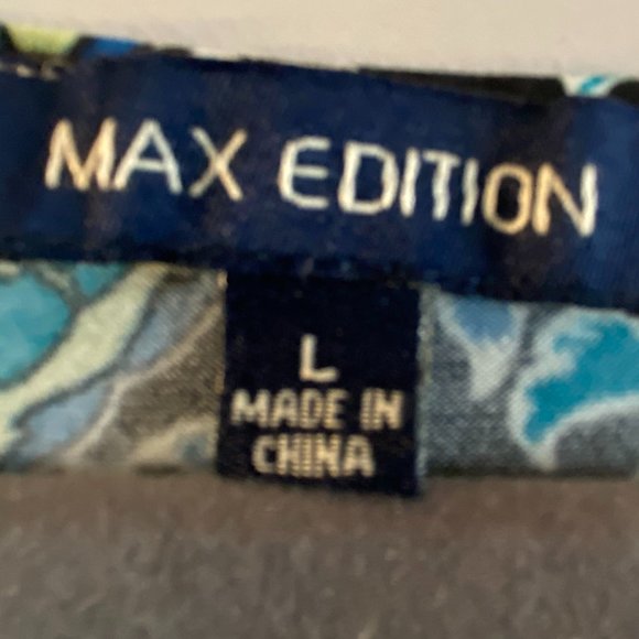 LARGE, MAX EDITION, BLACK TEAL AND LITTLE GREEN AND BLUE... - Picture 3 of 4